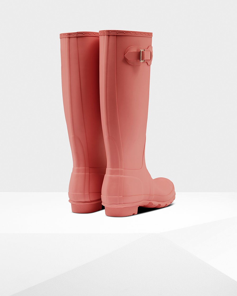 Womens Tall Rain Boots - Hunter Original (92RLXNEHK) - Pink